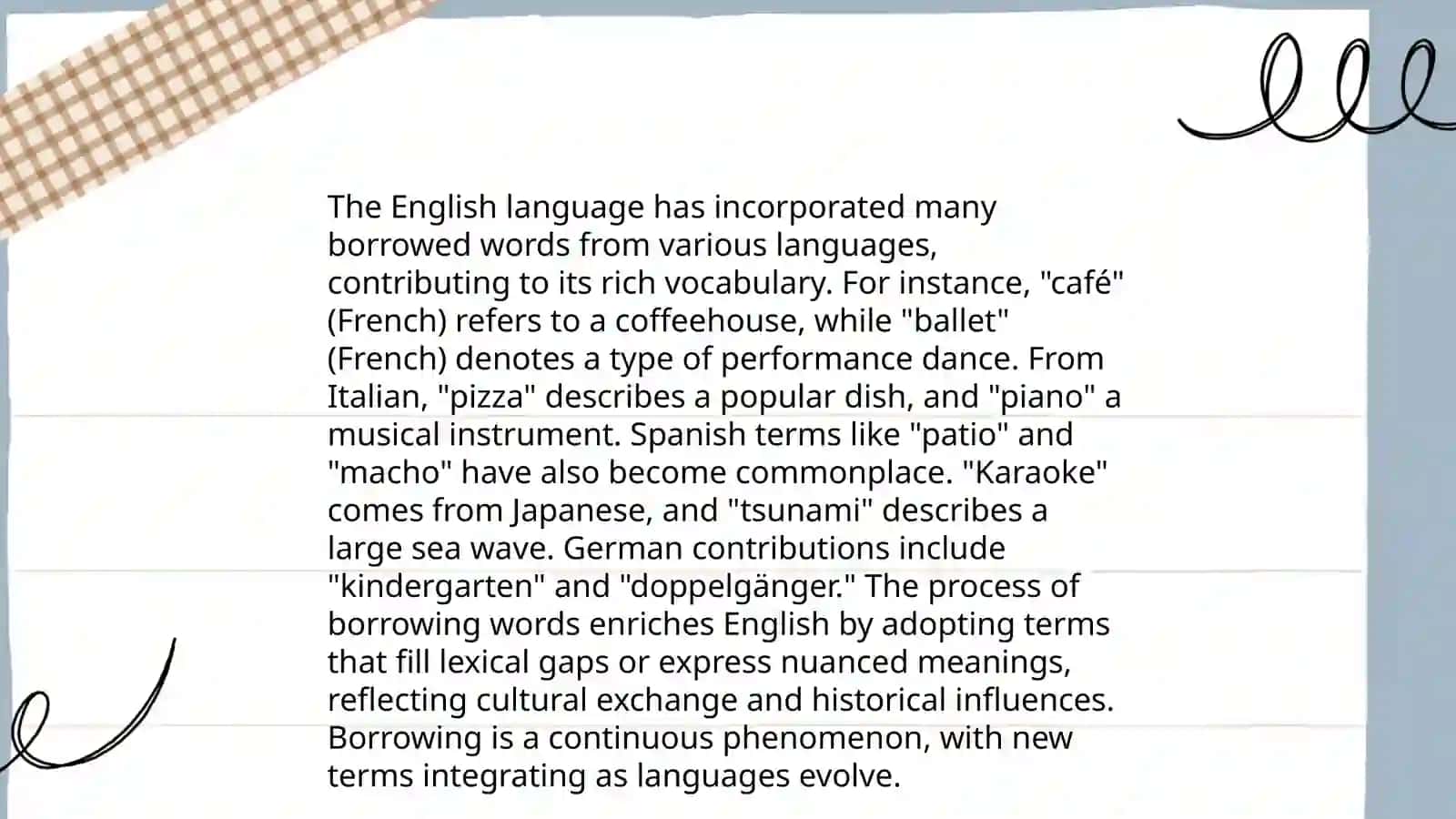 Classification of vocabulary system of the language etymology 4