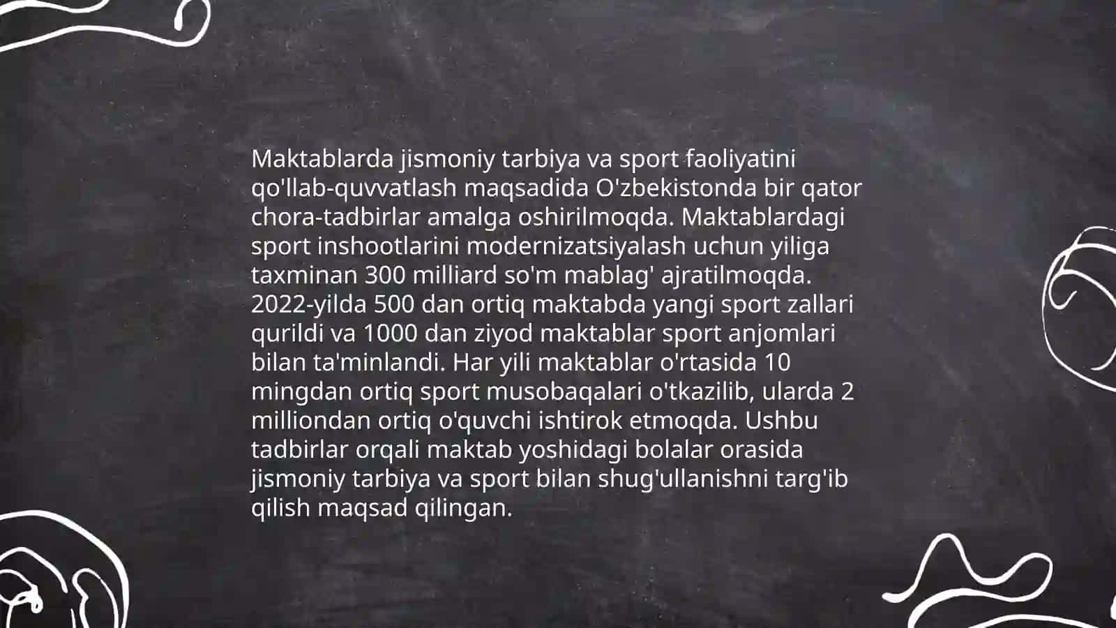 Yoshlar sportini rivojlantirish dasturlari 4