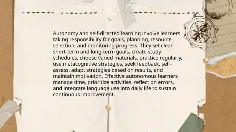 Common features of a good language learner 4