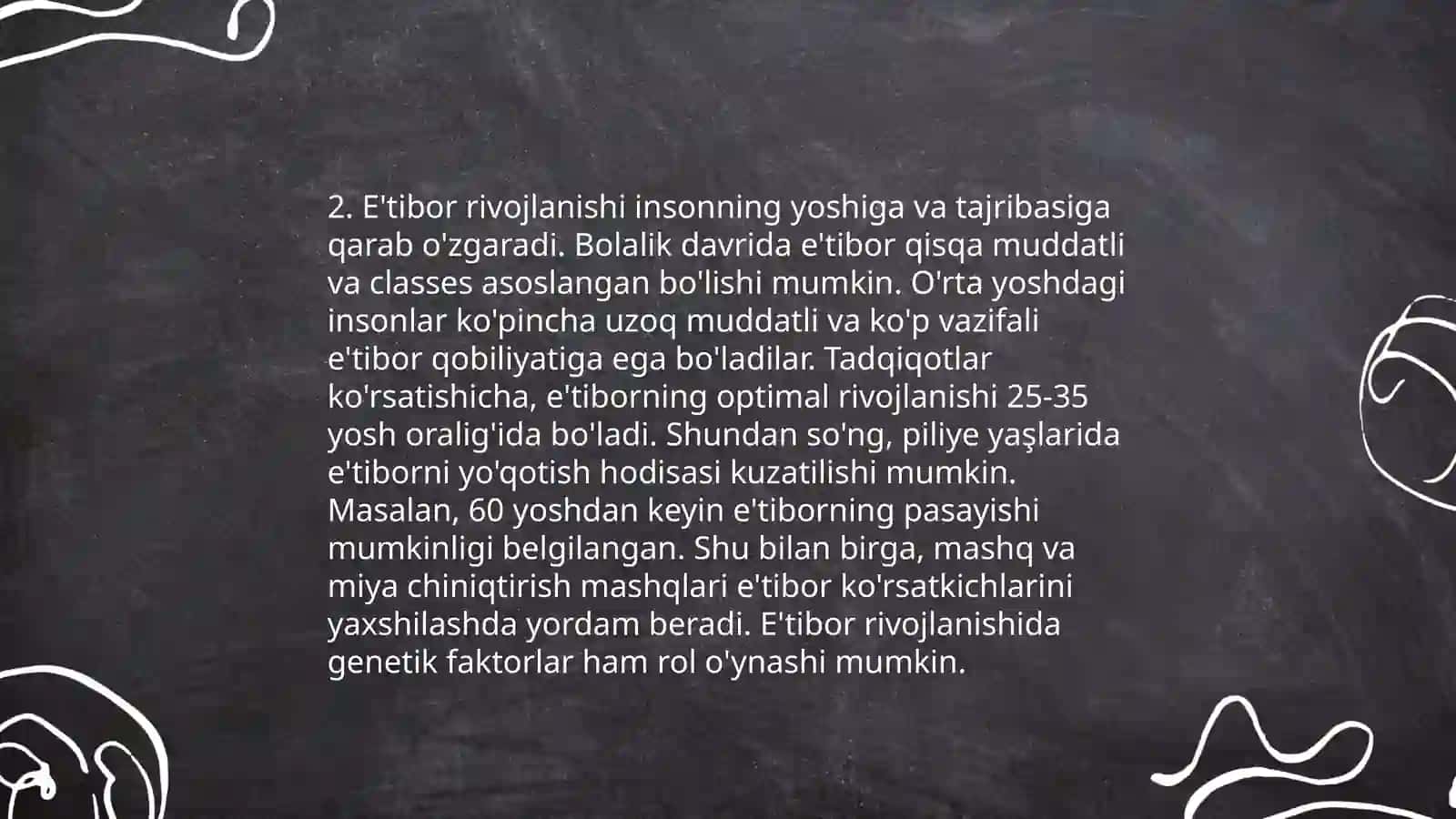 DIQQAT VA XOTIRA 4