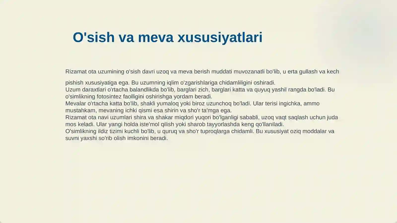 RIZAMAT OTA UZUM NAVI 4