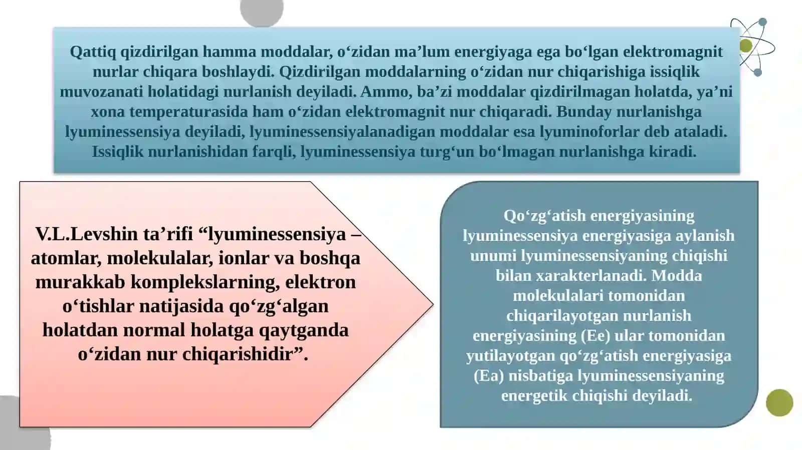 Lyuminssensiya analiz metodi 4