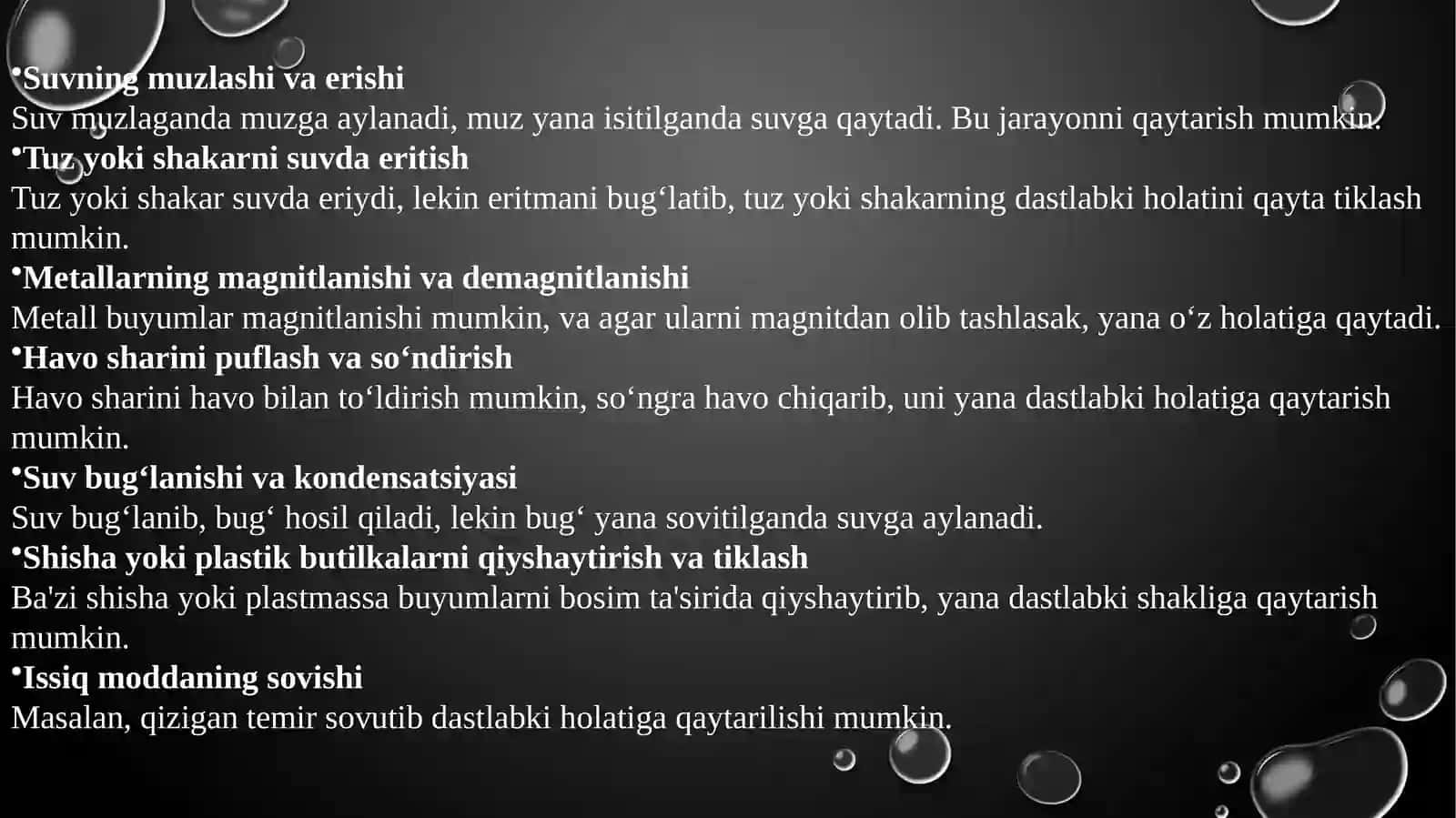 Fiziko‘zgarishlar 4