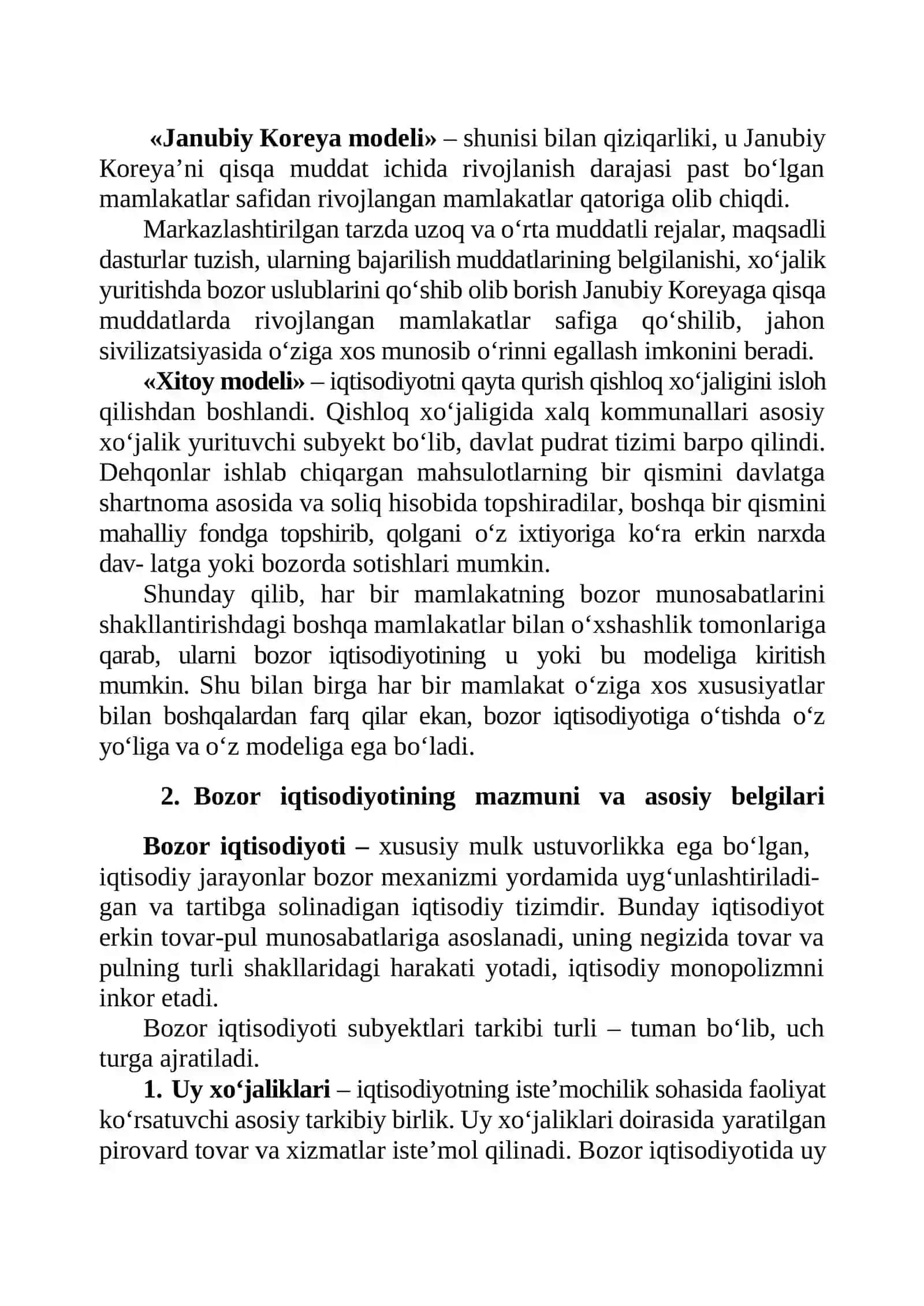 Bozor Iqtisodiyoti 4