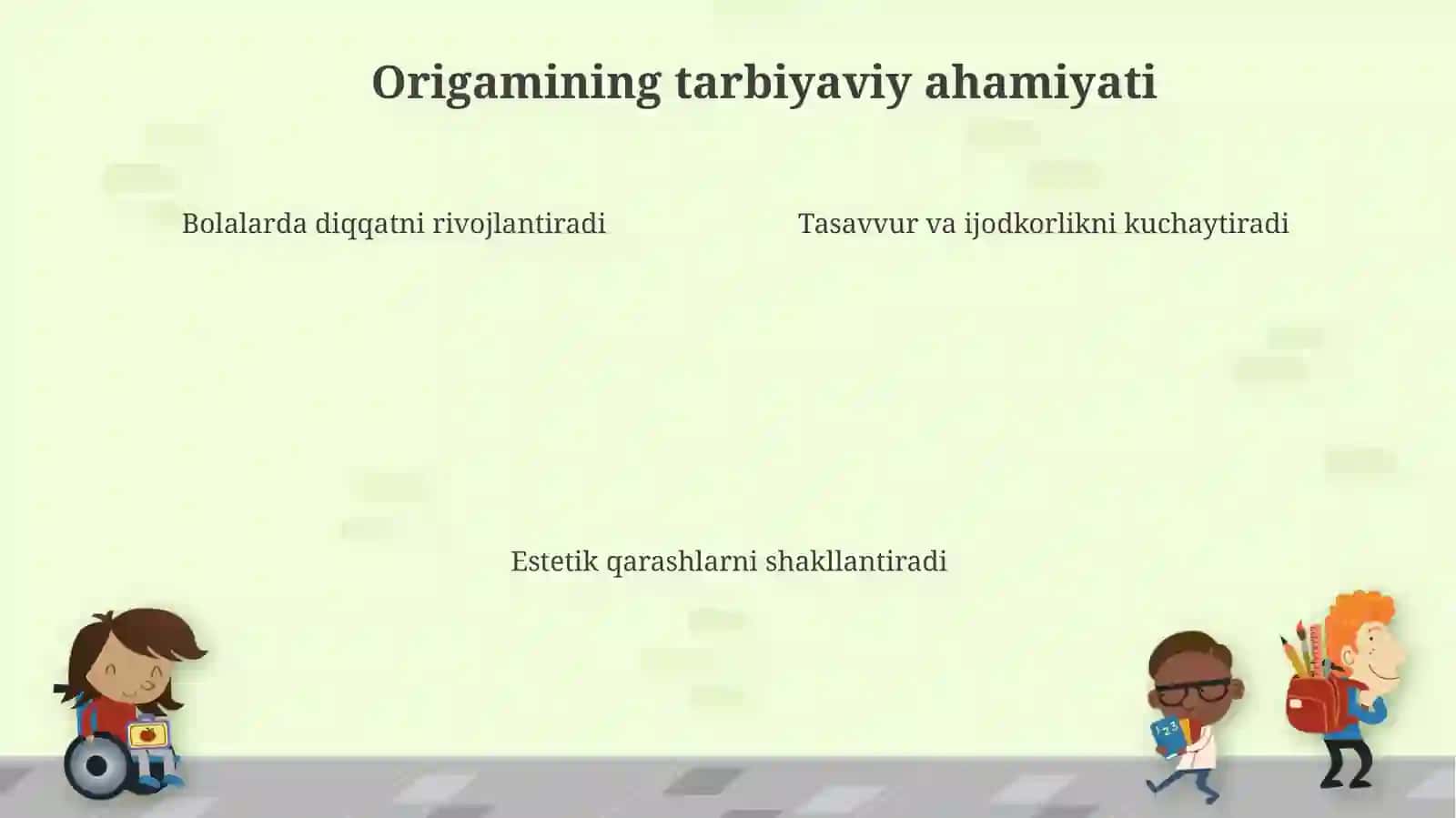 Origami tushunchasi 4