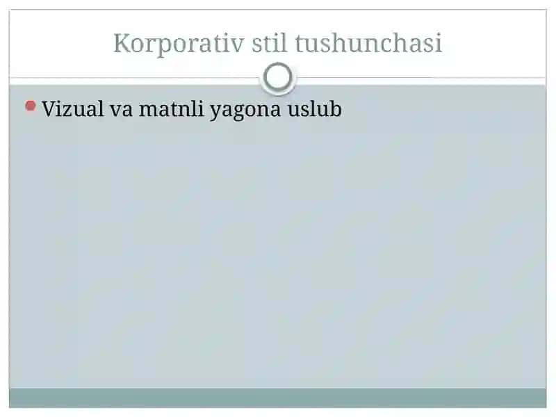 Korporativ brend va unga xos stil 4
