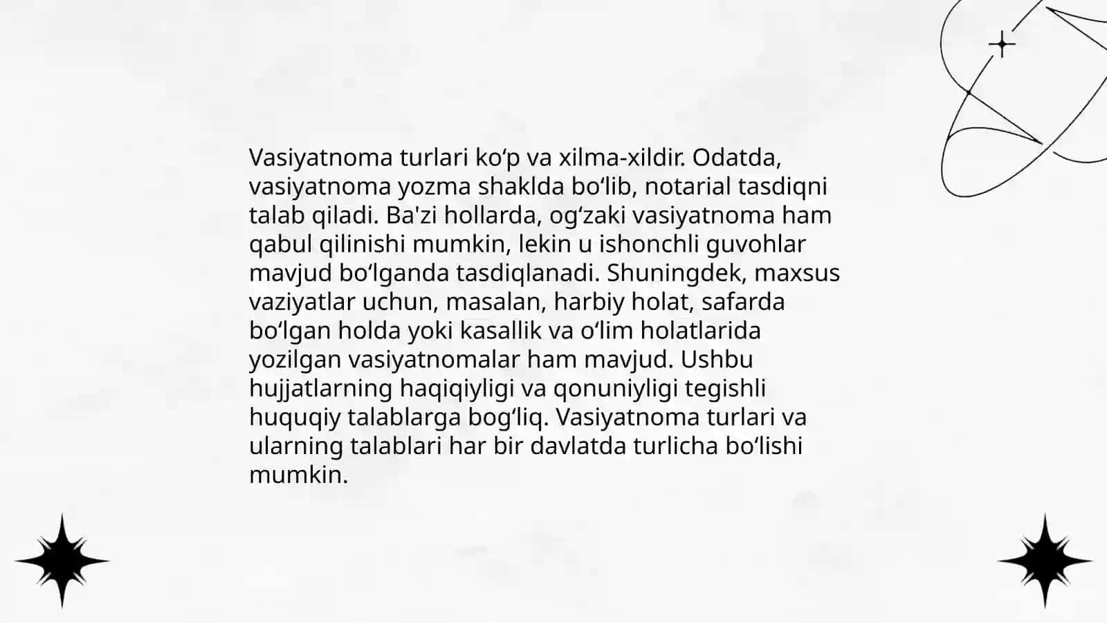 Vasiyatnoma 4