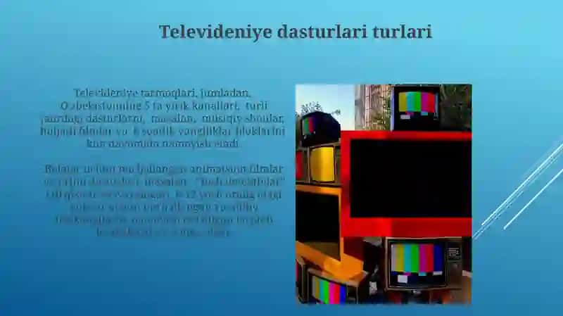 Televidiniya -kòngilochar sanoat sifatida 4