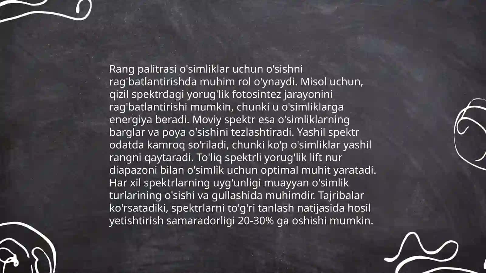Ôsimlik dizaynida rang va uning xususiyatlari 4