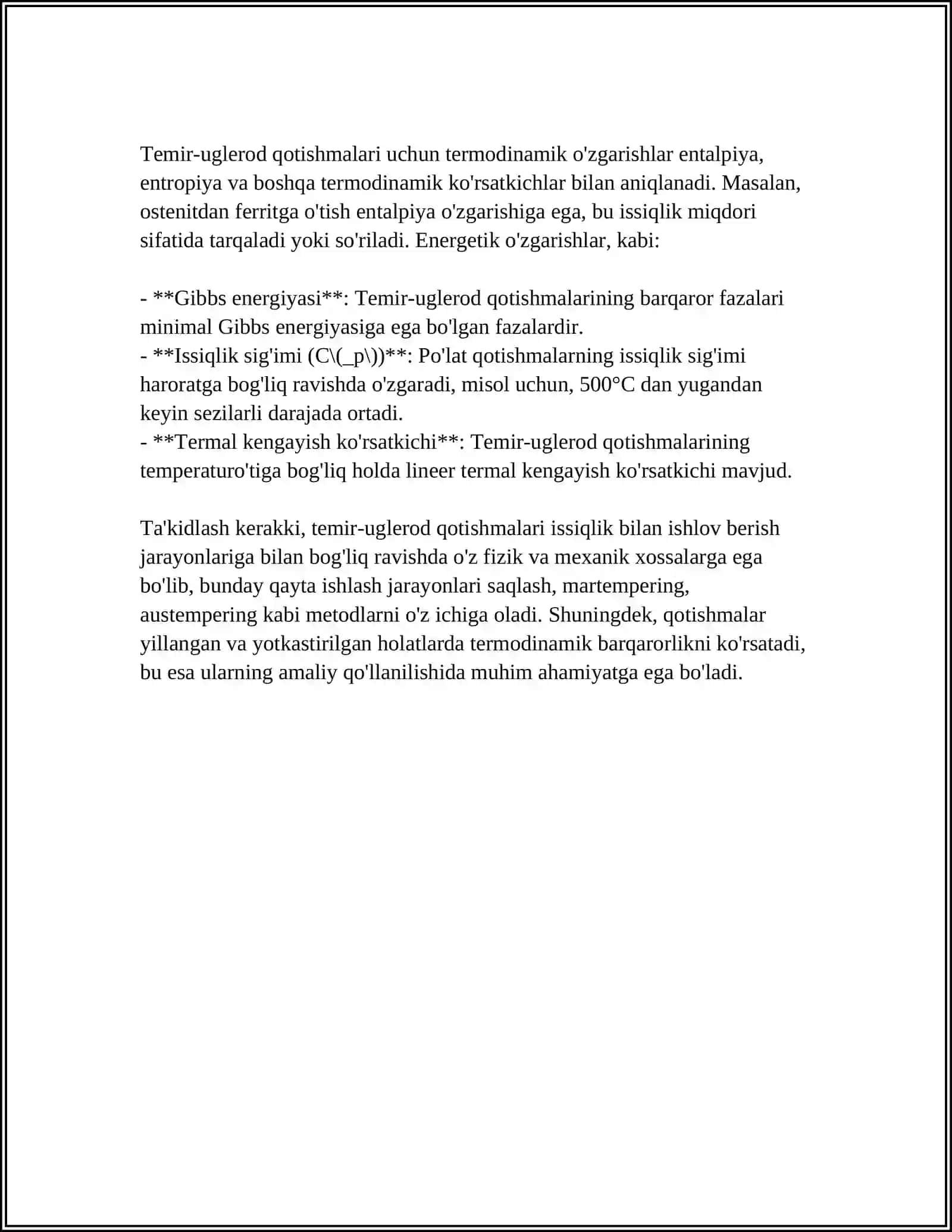 TEMIR UGLEROD HOLAT DIAGRAMMASI 4