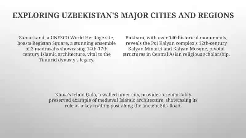 Unveiling Uzbekistan: A Journey Through History and Culture 4