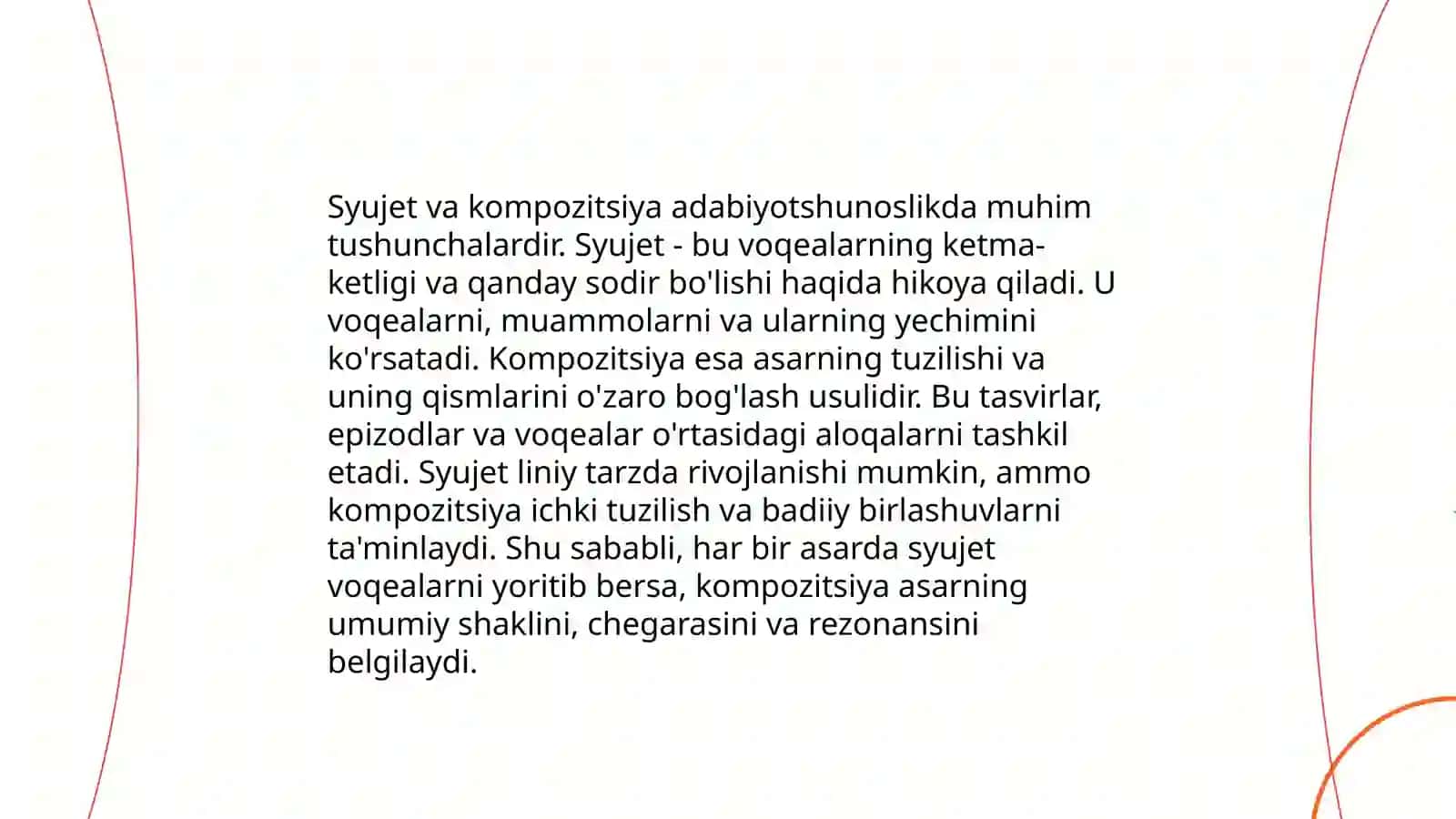 Badiiy asar syujeti va kompozitsiyasi 4