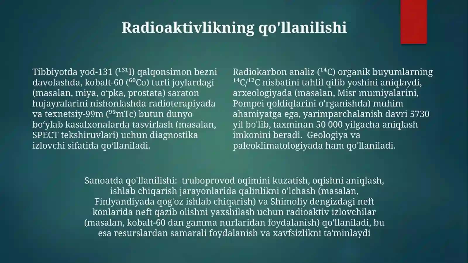 Radioaktivlik hodisasi 4