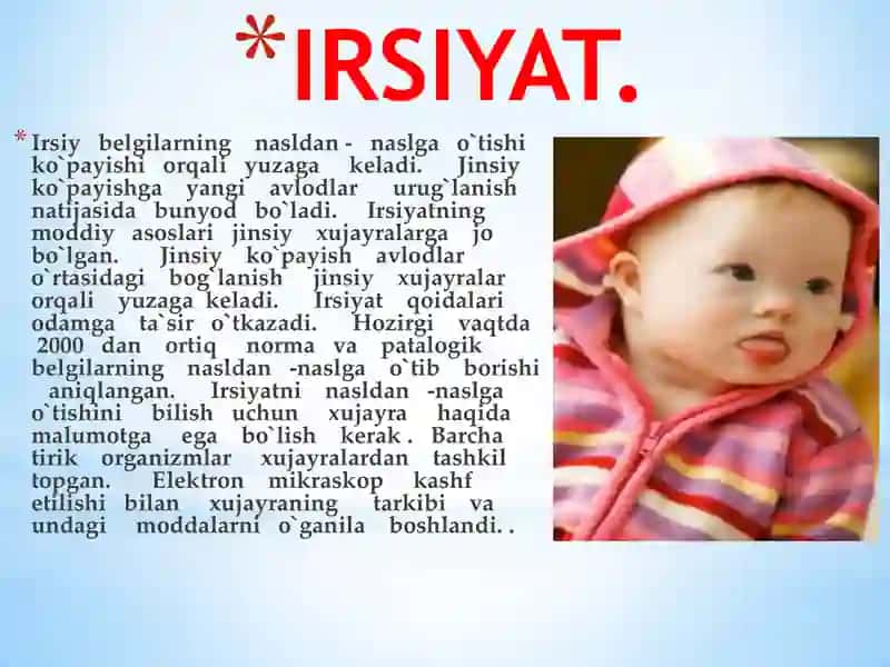 IRSIYAT VA IRSIY KASALLIKLAR 4