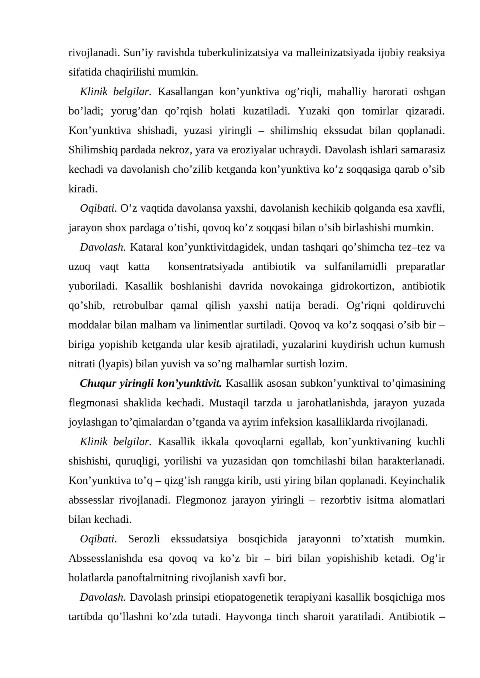 Ko’z kon’yunktivasi kasalliklari 4
