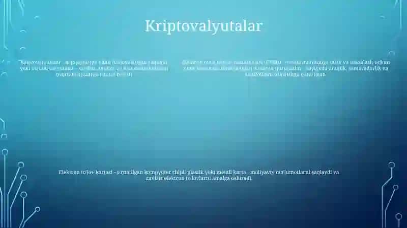 Elektron To'Lov Vositalari 4
