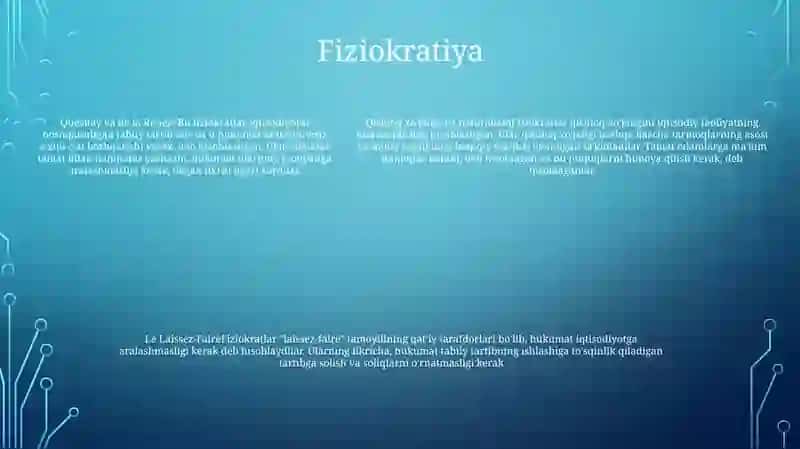 Qadimgi Iqtisodiy Ta'limotlar 4