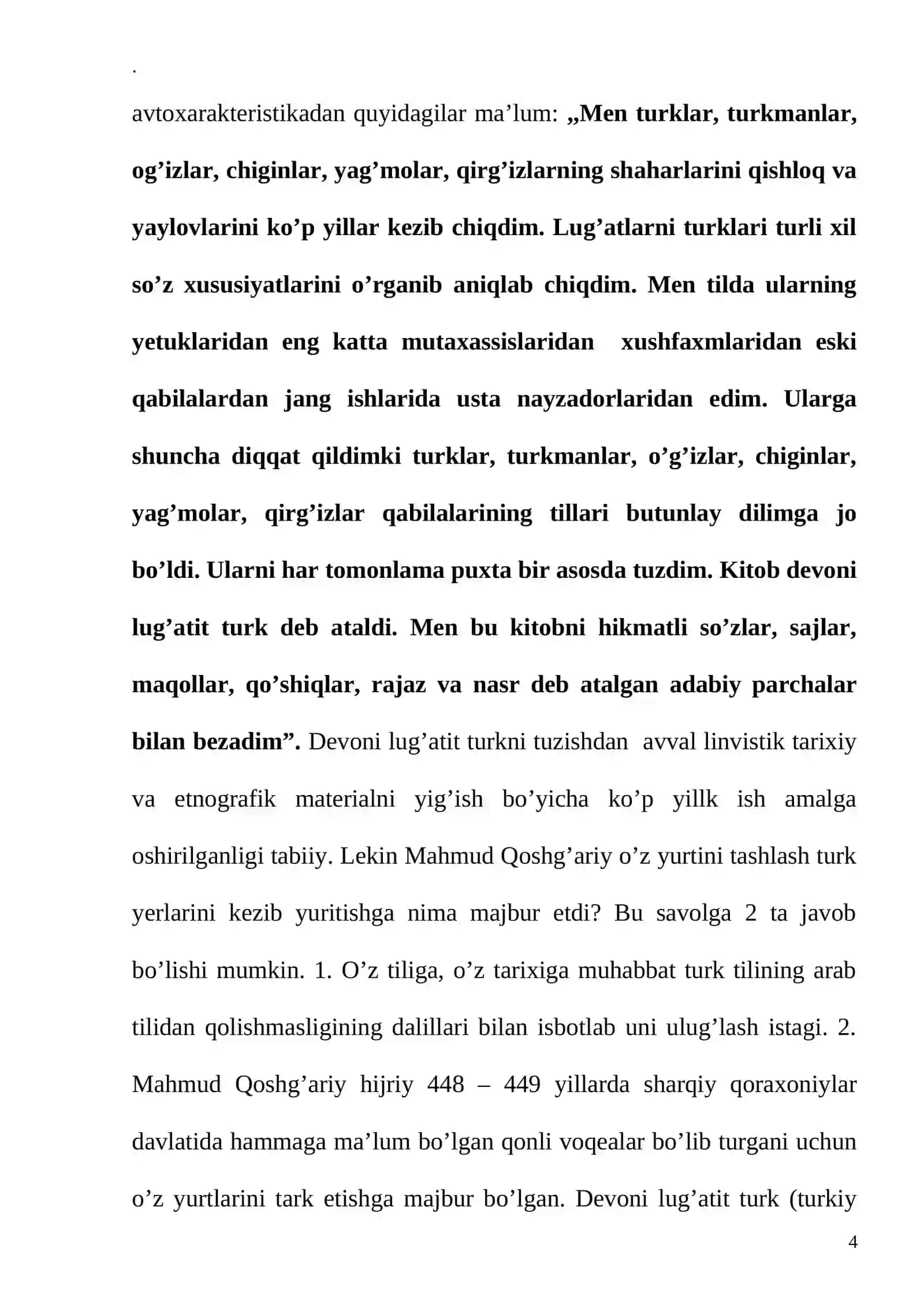 MAXMUD KOSHG’ARIYNING ,,DEVONI LUG’ATI TURK” ASARIDA BESH MIFOLOGIK DUNYOQARASH UNSURLARI 4