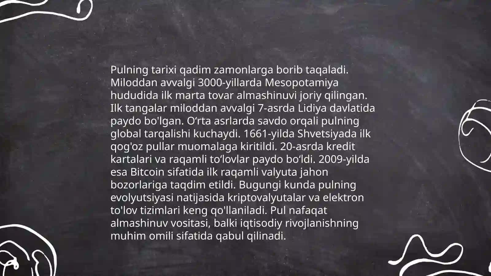 Tovar pul munosabatlari 4