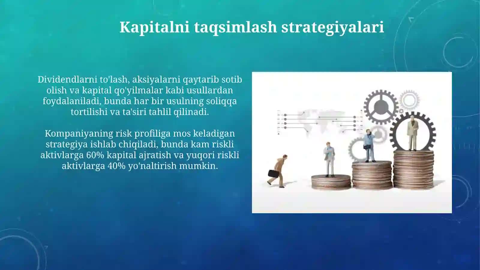 Kapitalning yetarliligini boshqarish 4