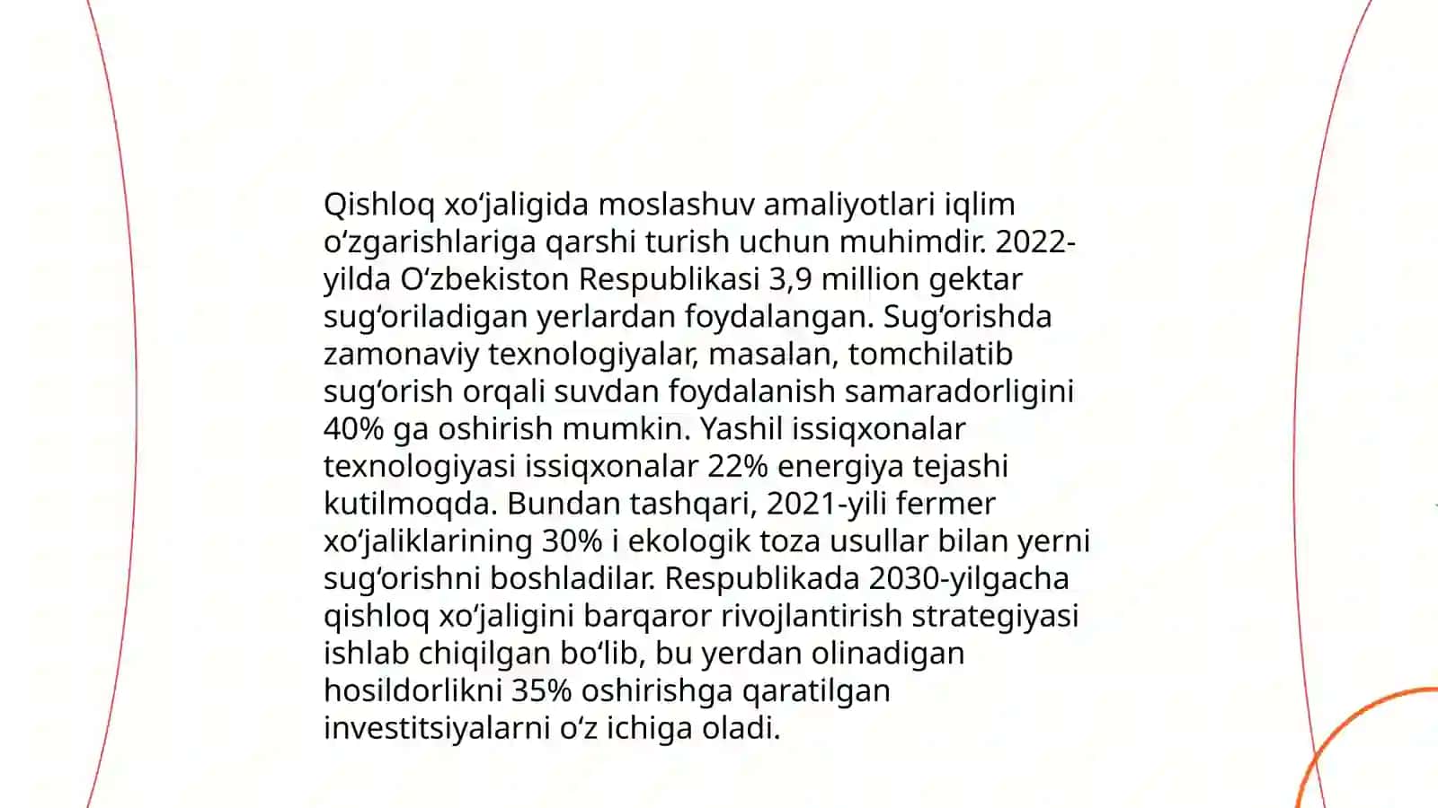Iqlim õzgarishiga moslashish 4