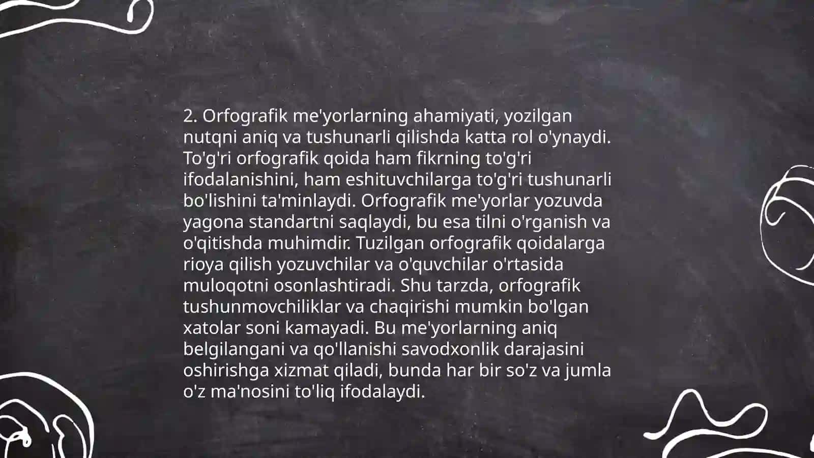 Orfoepik va orfografik meyorlar 4