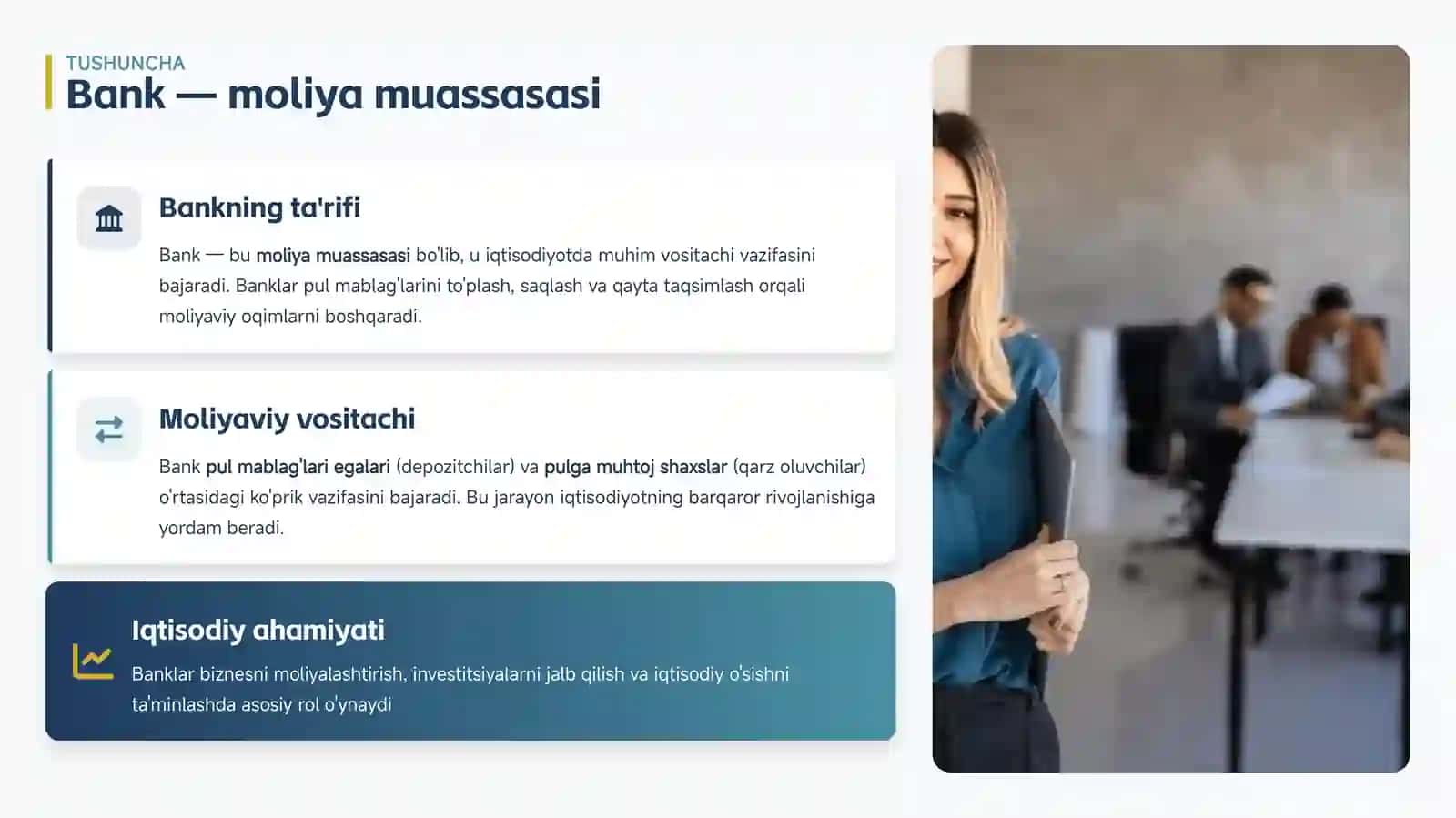 Bank Faoliyati va Kasbiy Faoliyat 4