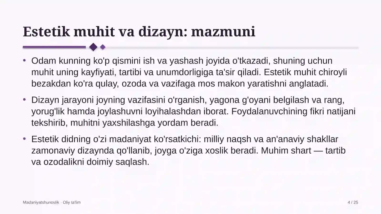 ta'lim texnologiyalari startaplarida estetik muhit va dizayn 3078 4