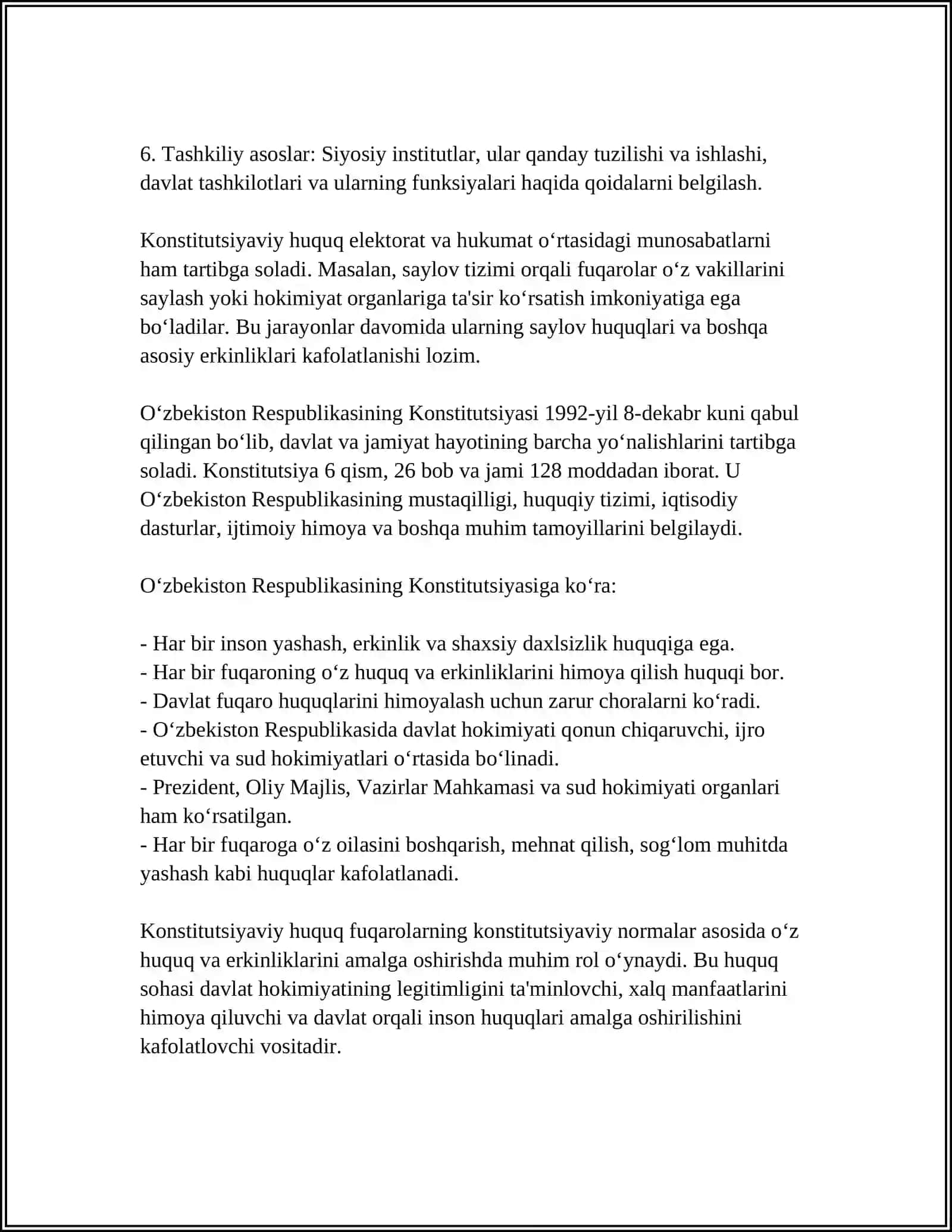 HUQUQ SOHALARI 4