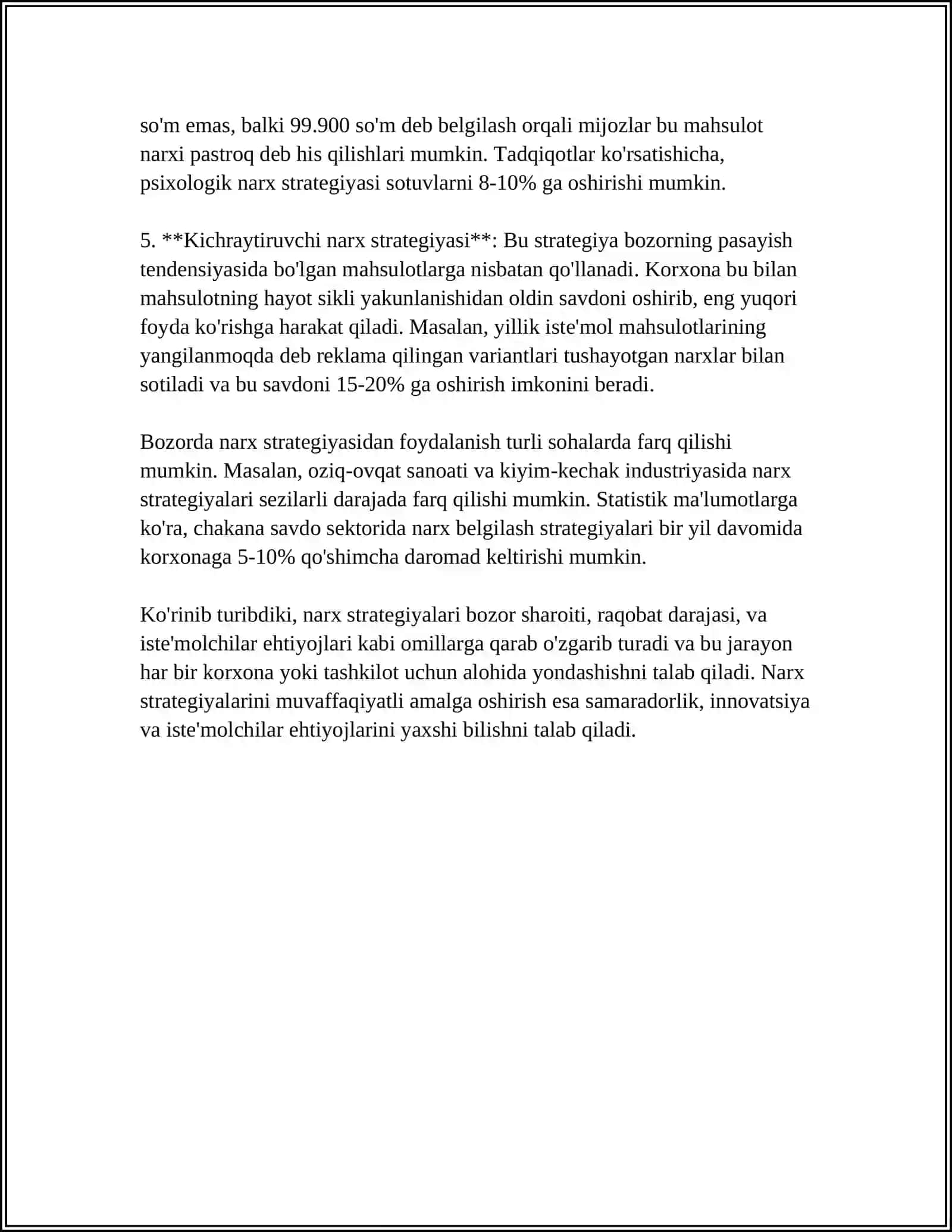 KORXONALARDA NARX SHAKLLANISH JARAYONINI BOSHQARISH 4