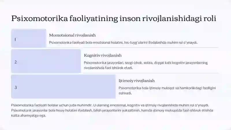 Psixomotorika tushunchasi 4