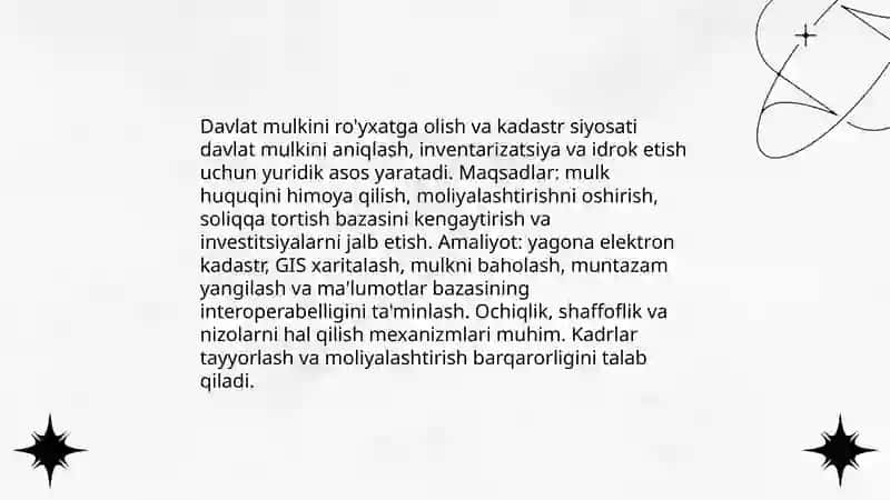 Davlat mulkini boshqarish tizimining nazariy asoslari 4