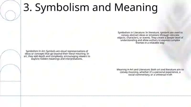 The Interplay of Art and Literature 4