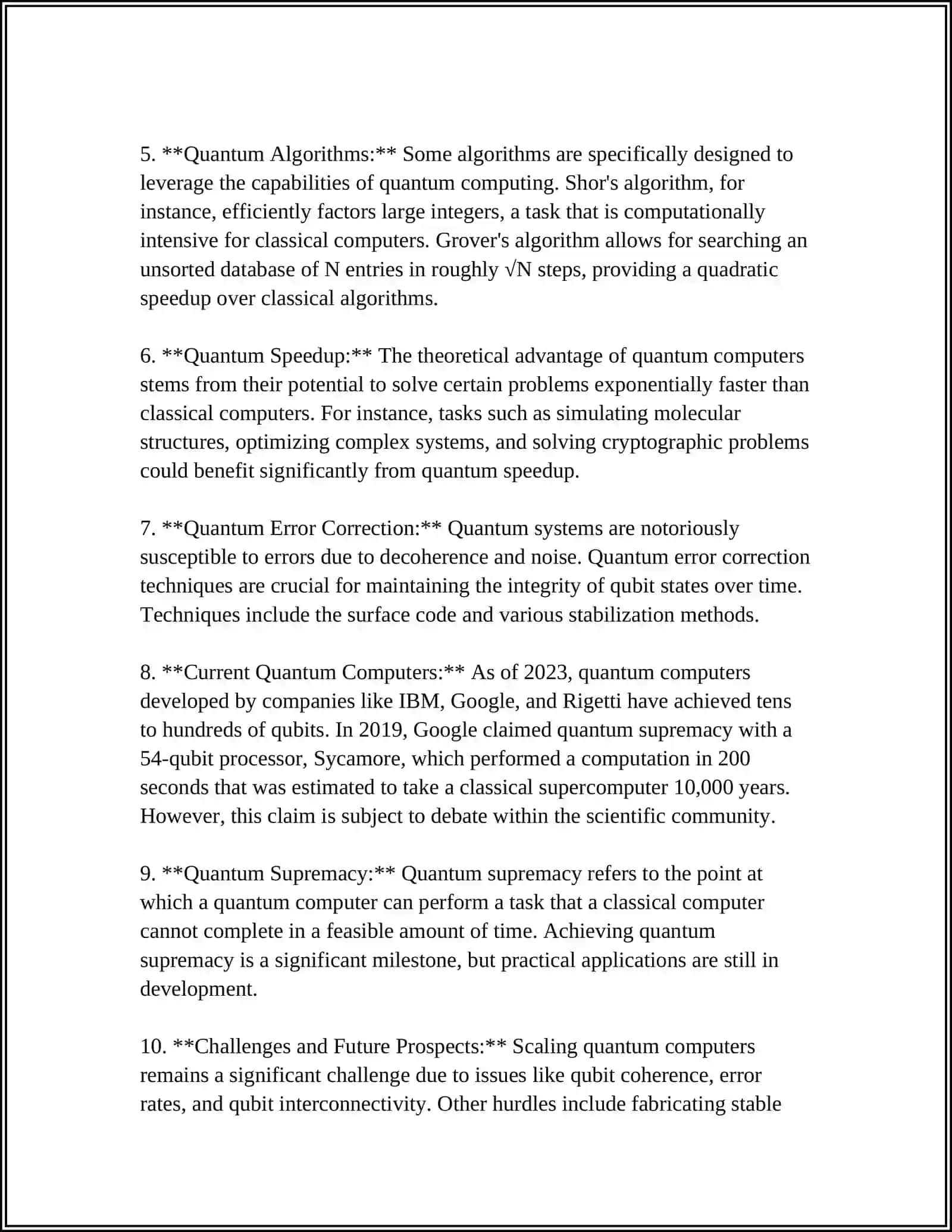 Quantum Computing 4