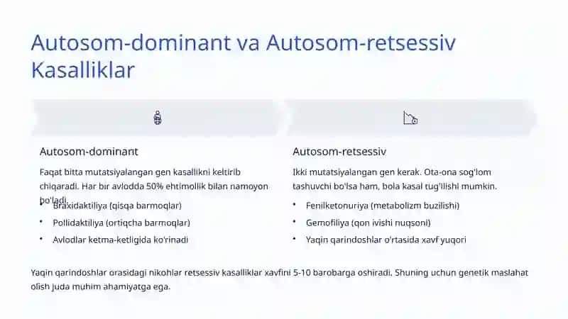 Genetik Kasalliklar: Irsiyat va Sog'liq 4