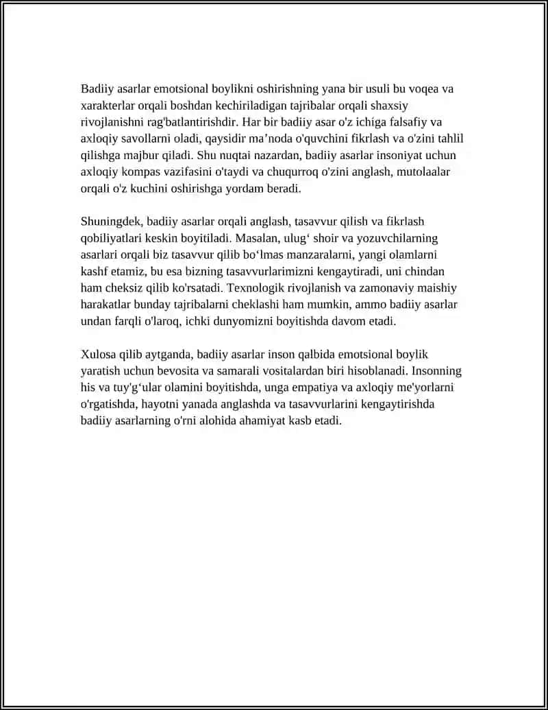 BADIIY ASARLARNING INSON QALBIGA TA'SIRI 4