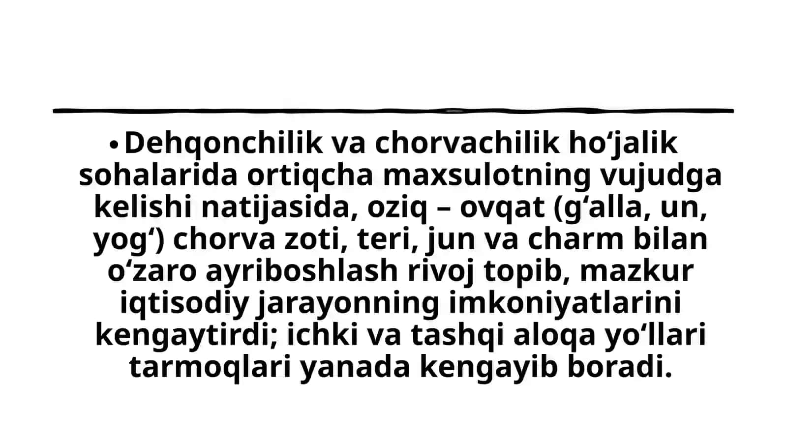 Ayriboshlash vasavdo-sotiqning tarixiy rekonstruksiyasi 4