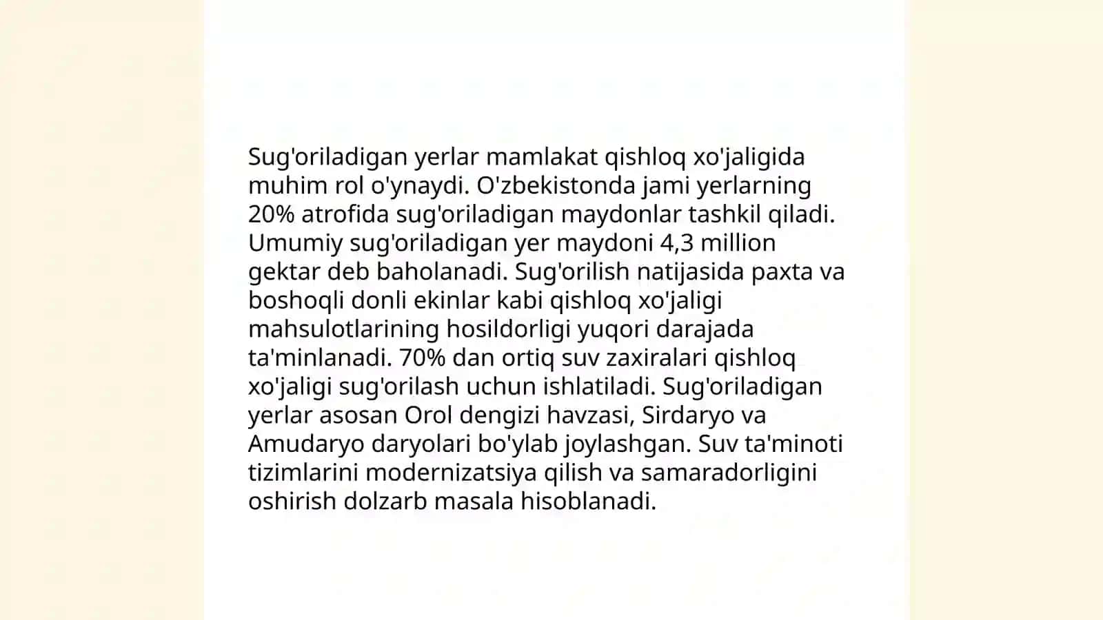 Qaroqalpog'istonda yer resurslark Olimboyev Quvonch 4