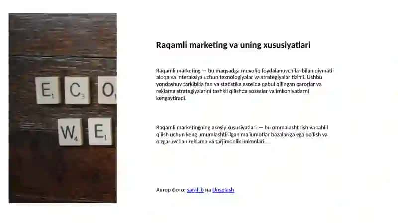 Elektron tijorat va raqamli marketing 4