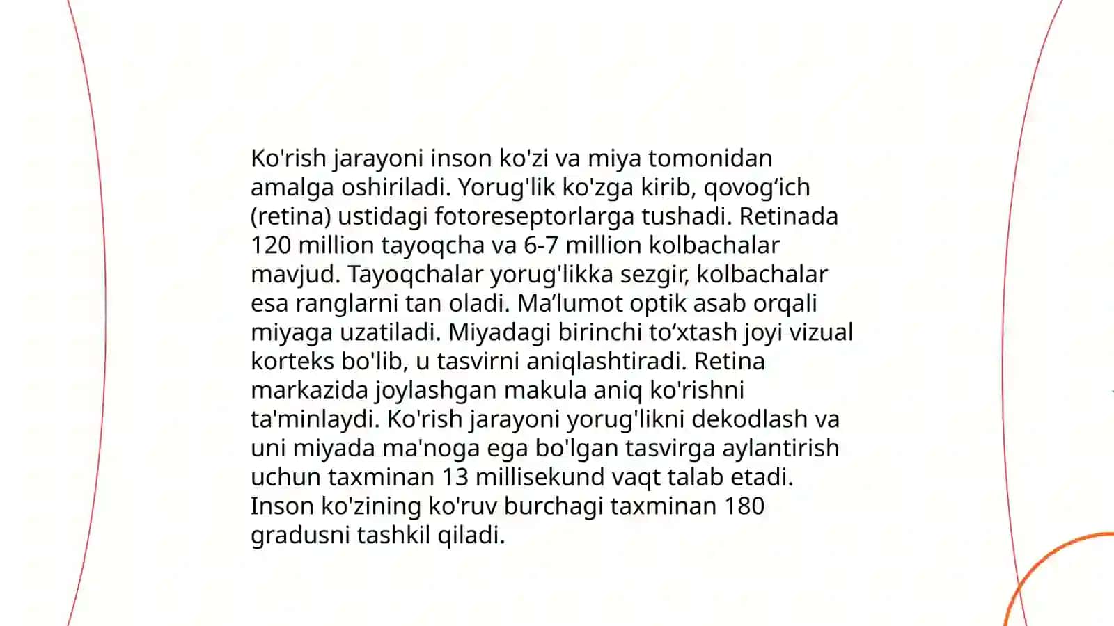 Koʻrish analizatori 4