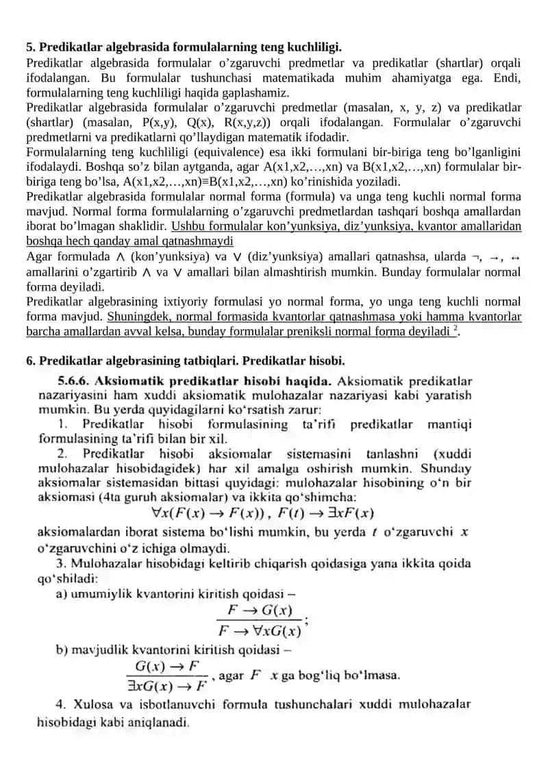 Predikat tushunchasi 4