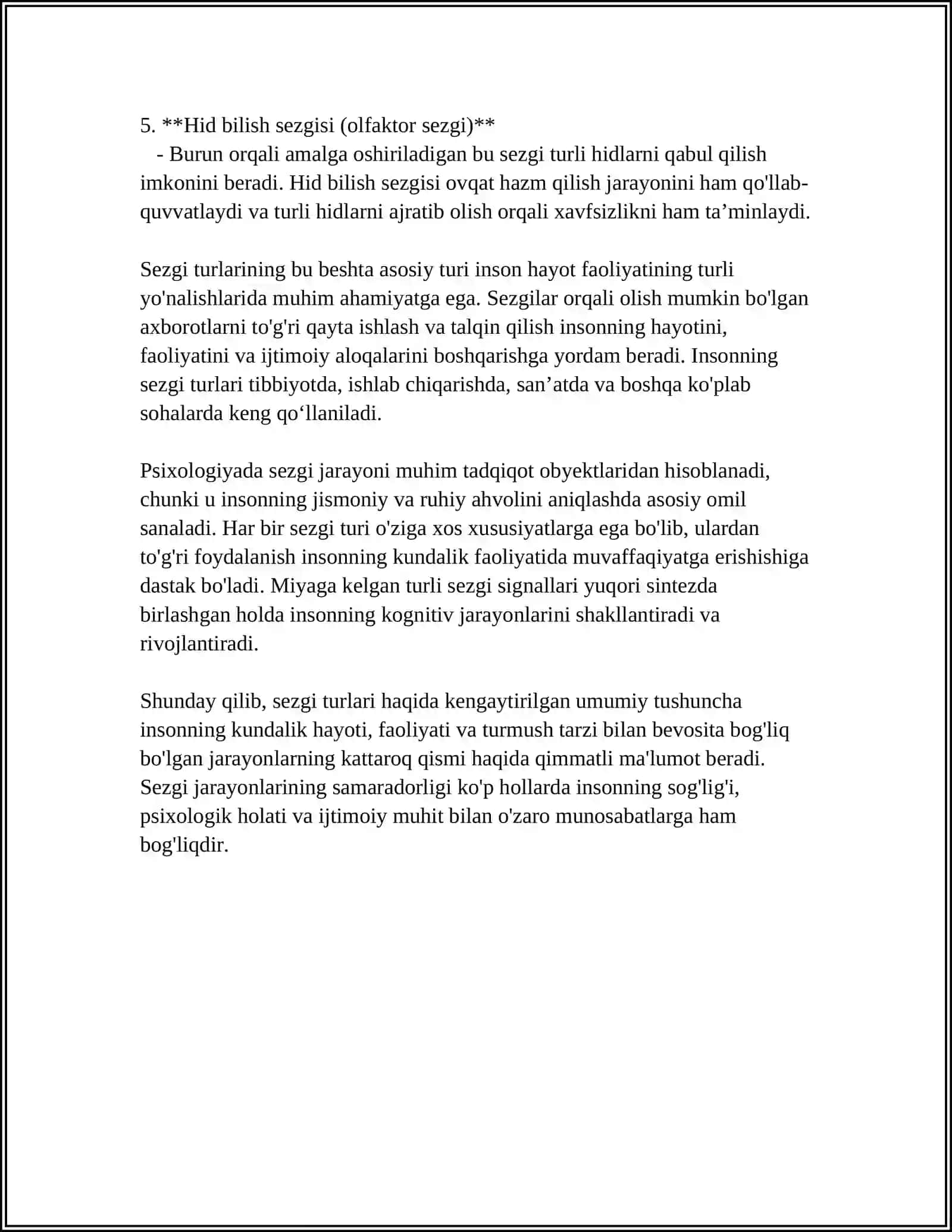 SEZGI TURLARI VA UNING QONUNIYATLARI 4