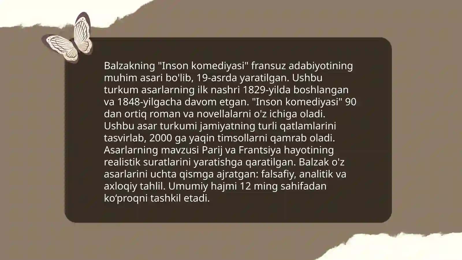 XIX - XX asr Jahon Realistik Adabiyoti 4