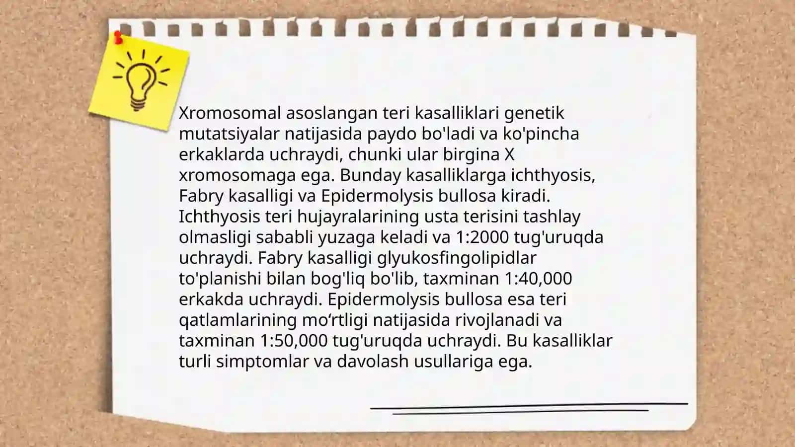 Terining genetik dermatozlari 4
