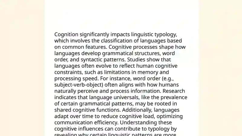 Interrelation of comparative typology with anthropocentric trends of linguistics. Typology in modern trends of linguistics 4