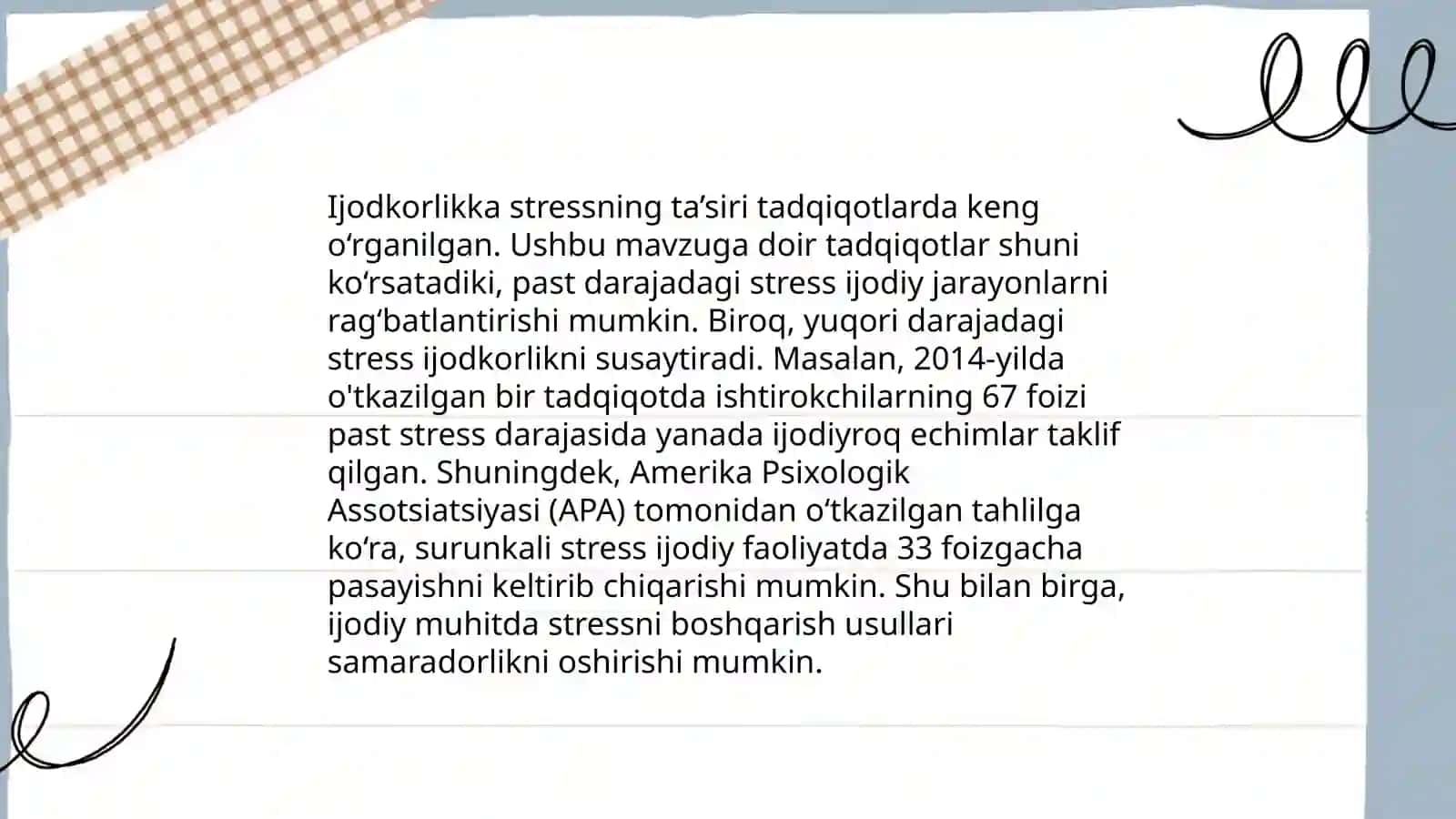 Stressning insonga ijobiy tasiri 4