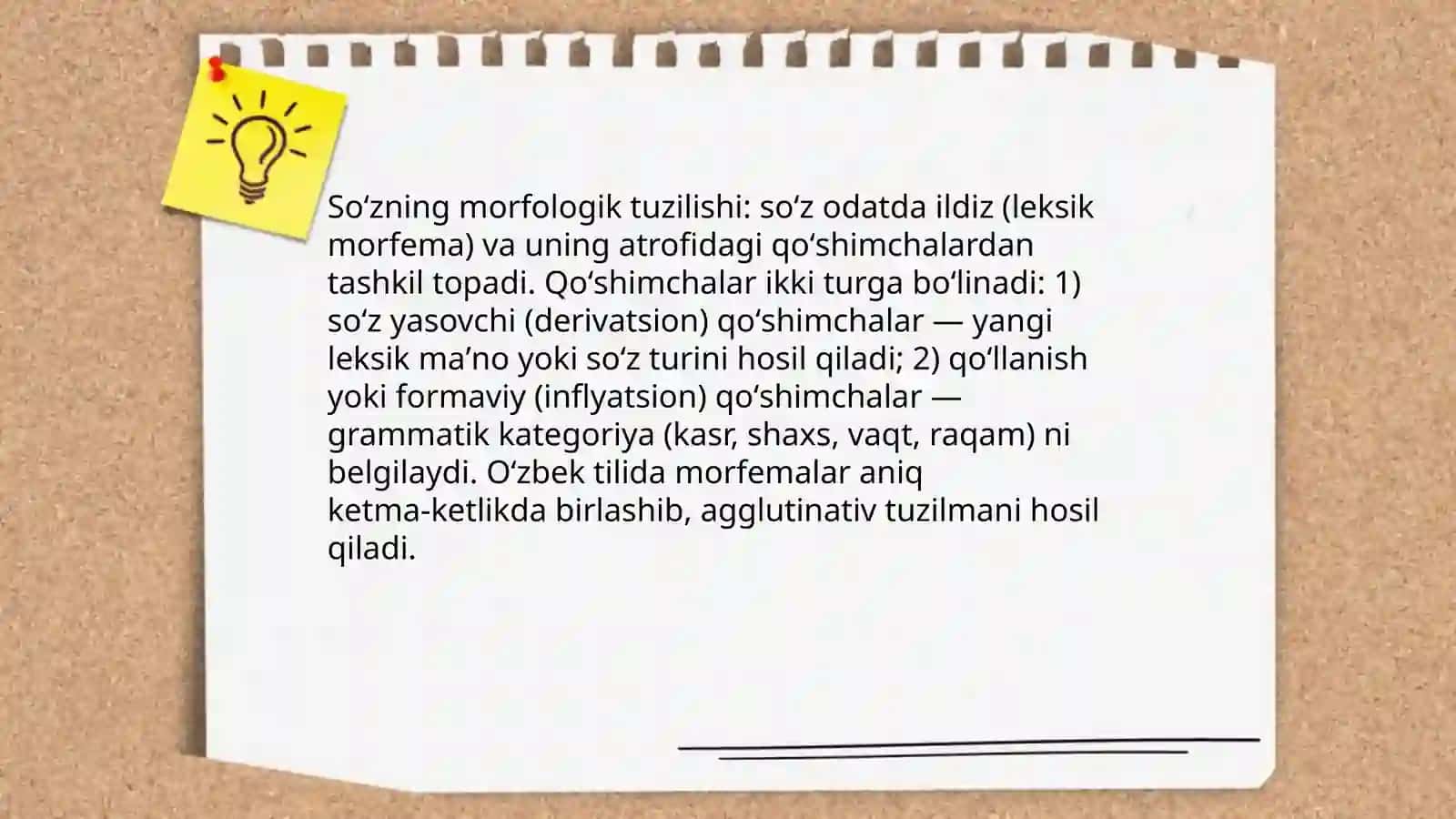 Morfologiya haqida umumiy tushuncha 4