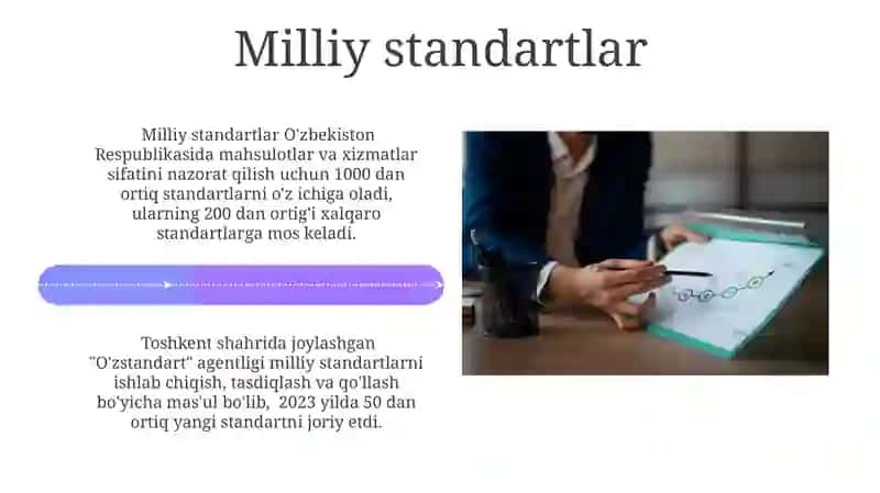 Standartlarning Ta'rifi va Ahamiyati 4