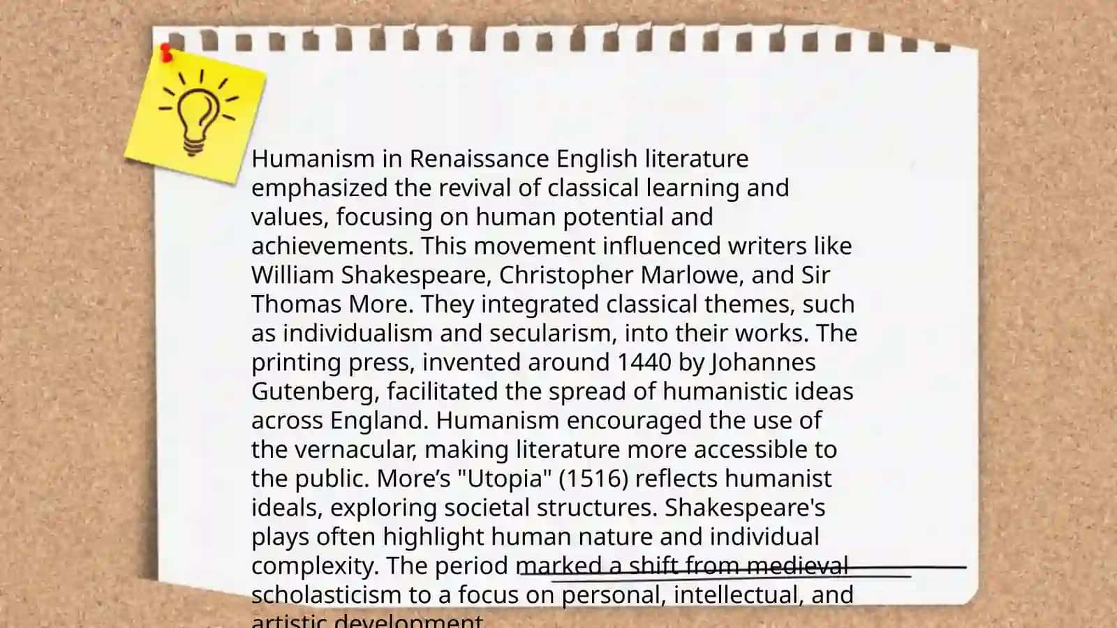 RENAISSANCE IN ENGLISH LITERATURE 4