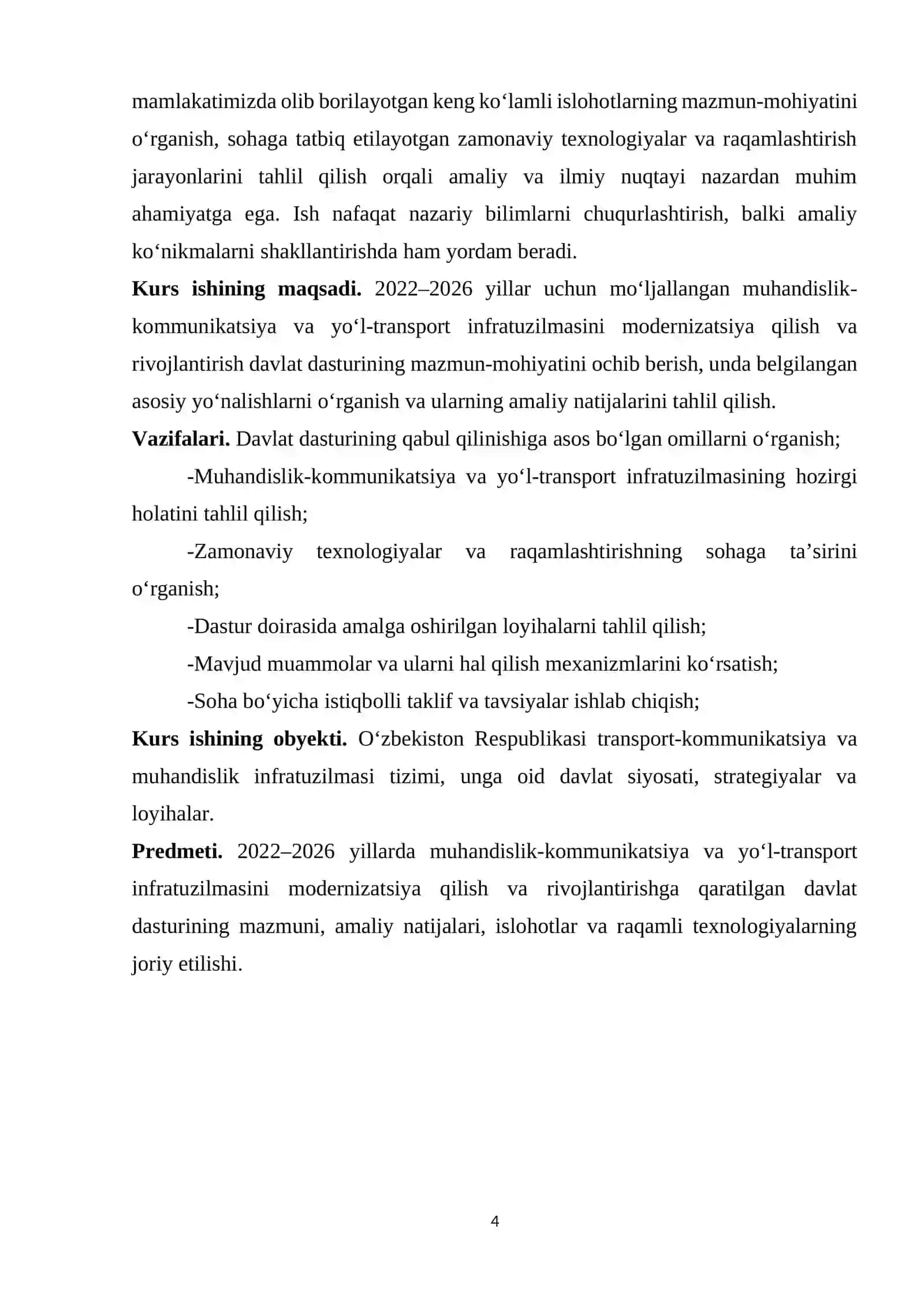 Mavzuning dolzarbligi 4